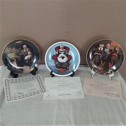 NORMAN ROCKWELL COLLECTIBLE PLATES