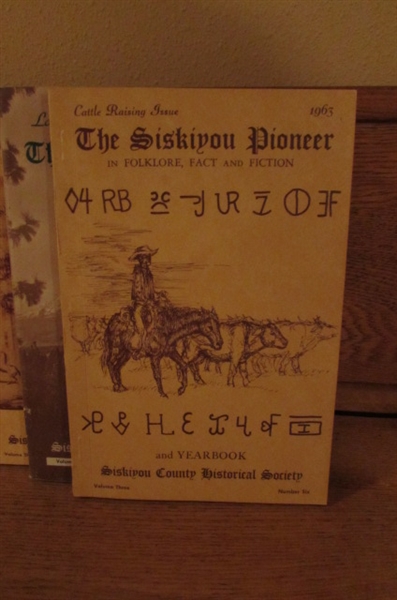 1960'S SISKIYOU PIONEER - 8 VOLUMES