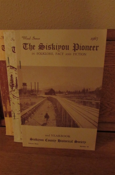 1960'S SISKIYOU PIONEER - 8 VOLUMES