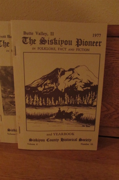 1970'S SISKIYOU PIONEER - 11 VOLUMES