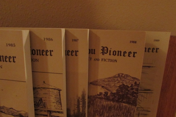 1980'S SISKIYOU PIONEER - 9 VOLUMES