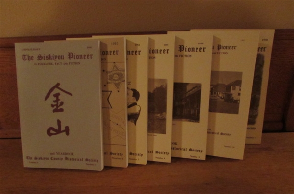 1990'S SISKIYOU PIONEER - 7 VOLUMES