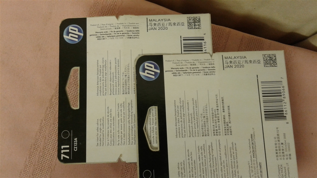 HP INK CARTRIDGES NEW