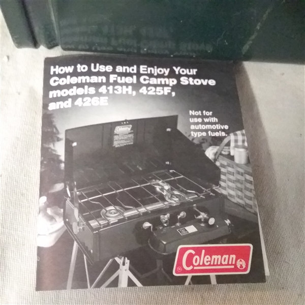 COLEMAN CAMP STOVE