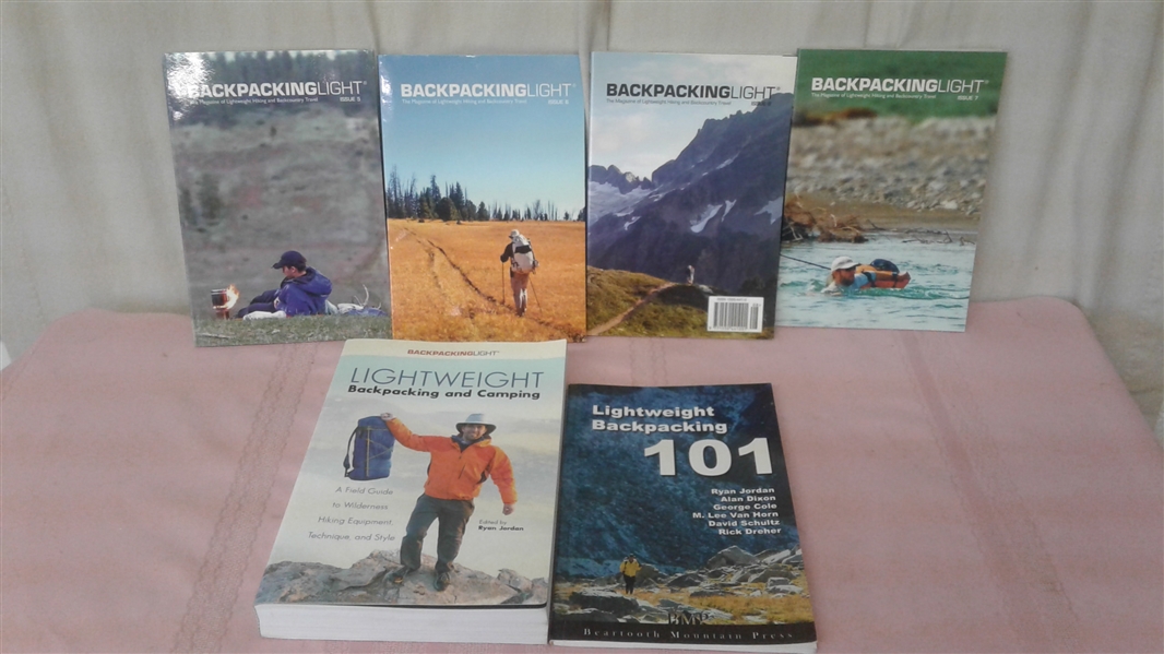 LIGHTWEIGHT BACKPACKING BOOKS