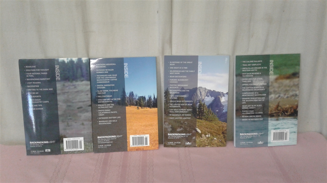 LIGHTWEIGHT BACKPACKING BOOKS