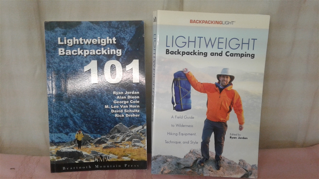 LIGHTWEIGHT BACKPACKING BOOKS