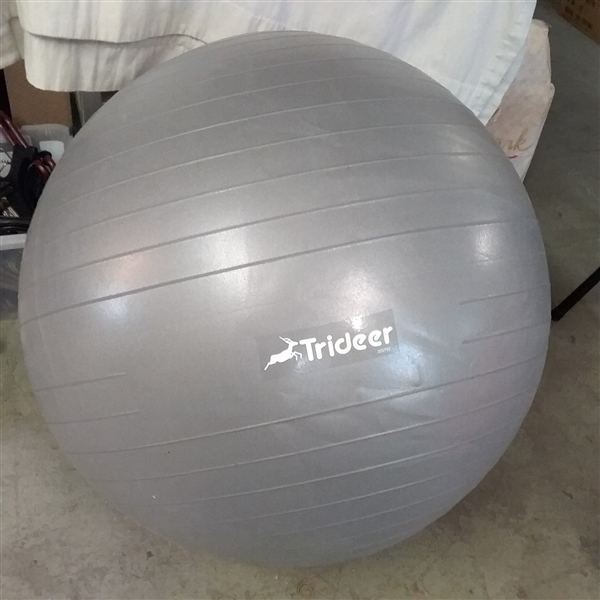 TRIDEER EXCERCISE BALL, FOAM ROLLER & OTHER EXCERCISES EQUIPMENT 