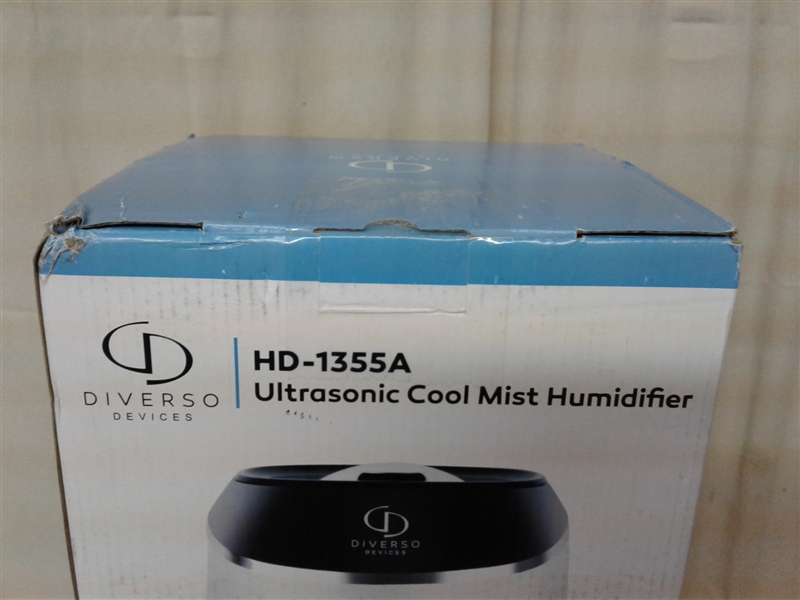 DIVERSO HD-1355A ULTRASONIC COOL MIST HUMIDIFIER