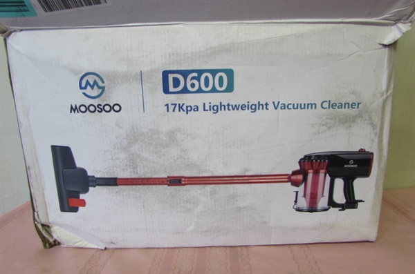 MOOSOO Corded Stick Vacuum Cleaner