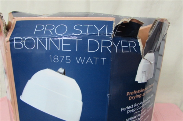 Conair Pro Style Bonnet Hair Dryer, White