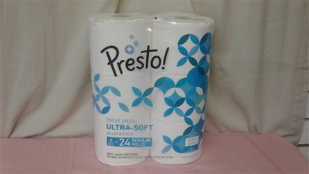 PRESTO ULTRA SOFT TOILET PAPER 