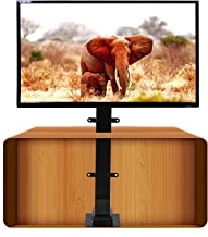 CO-Z Motorized TV Mount Lift for 32 Inches to 65 Inches TVs Height Adjustable up to 57 Inches with Remote Control