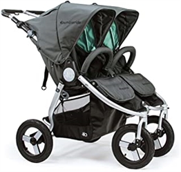 Bumbleride Indie Twin Double Stroller - Dawn Grey Mint