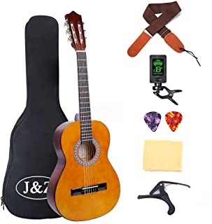 Classical Acoustic Guitar 3/4 Junior Size 36 with Waterproof Bag 