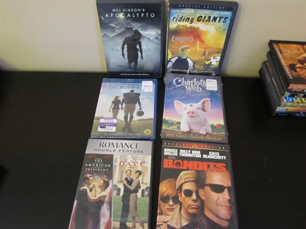 BLU-RAY AND DVD LOT 30+