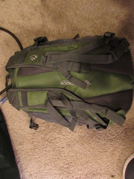REI BACKPACK, CAMELBACK, AND MORE BACKPACKING ITEMS