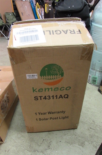 Kemeco LED Cast Aluminum Solar Post Light Fixture