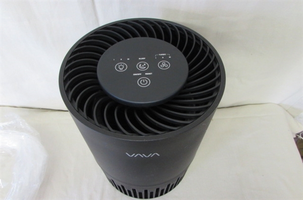 VAVA 360° All-round Air Purifier with 3-in-1 True HEPA Filter, Black