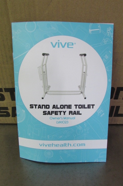 VIVE STAND ALONE TOILET SAFETY RAIL