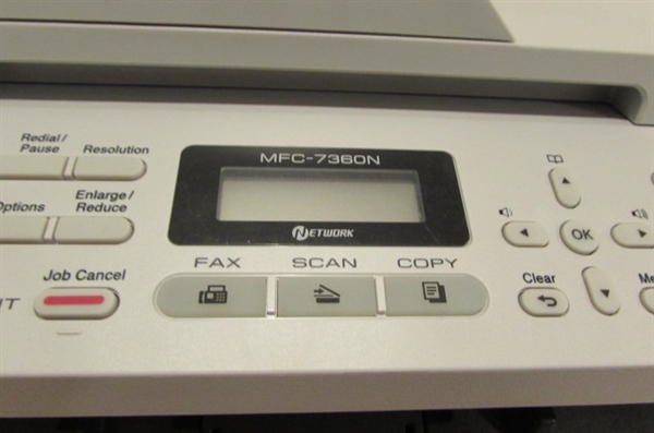 BROTHER #MFC-7360N LASER PRINTER