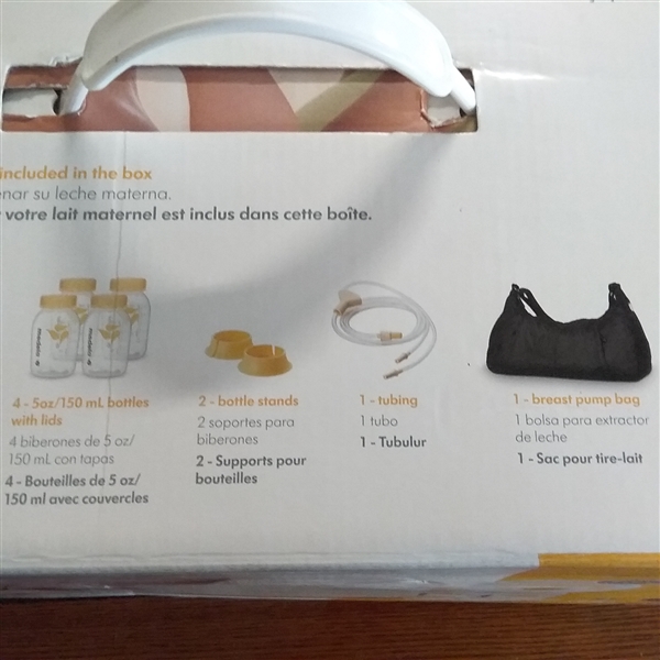 MEDELA SONATA BREAST PUMP AND ACCESSORIES 