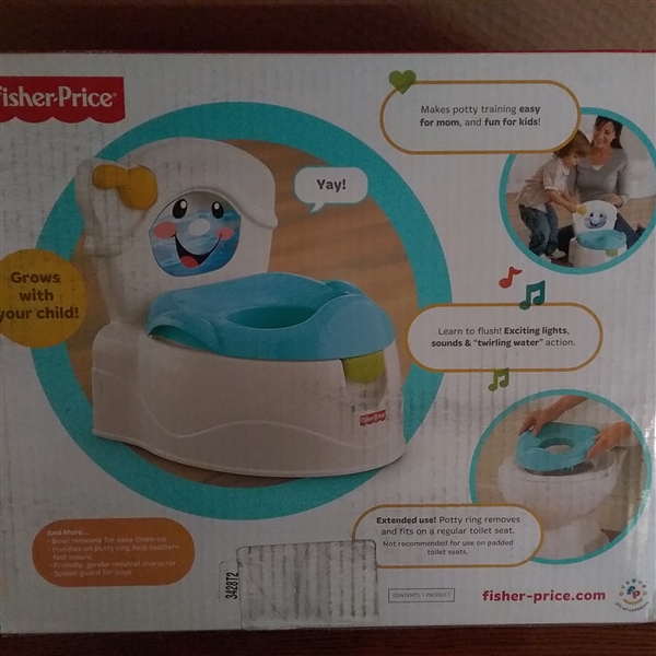 FISHER PRICE LEARN TO FLUSH POTTY
