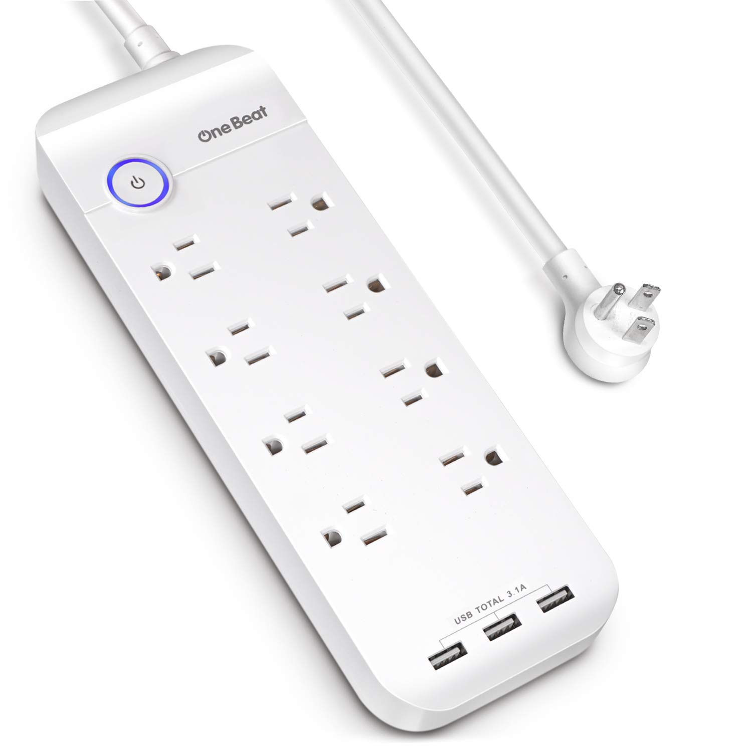 Lot Detail - ONE BEAT POWER STRIP WITH USB PORTS