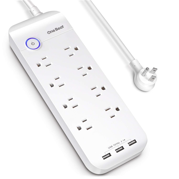 ONE BEAT POWER STRIP WITH USB PORTS