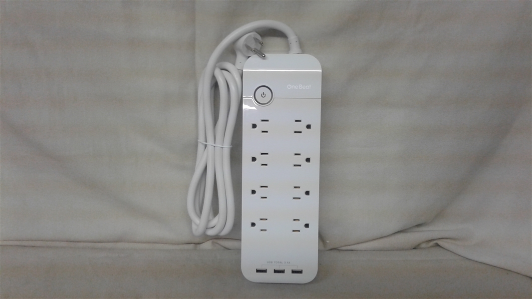 ONE BEAT POWER STRIP WITH USB PORTS