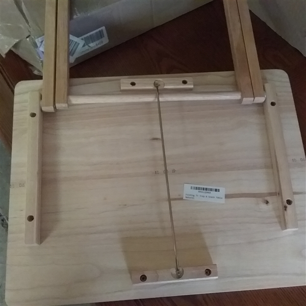 FOLDING TV TRAY AND SNACK TABLE