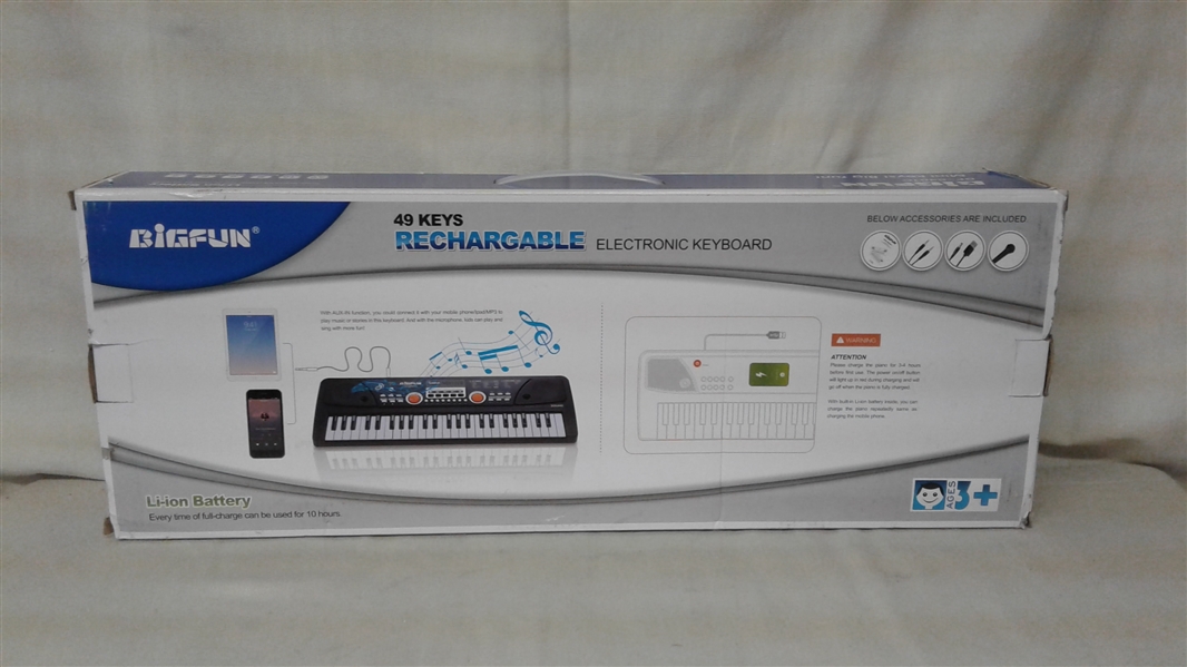 49 Key rechargeable electronic keyboard
