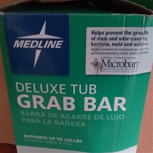 MEDLINE DELUXE TUB GRAB BAR