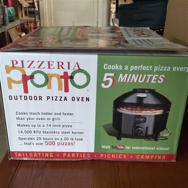 PRONTO PIZZA OVEN