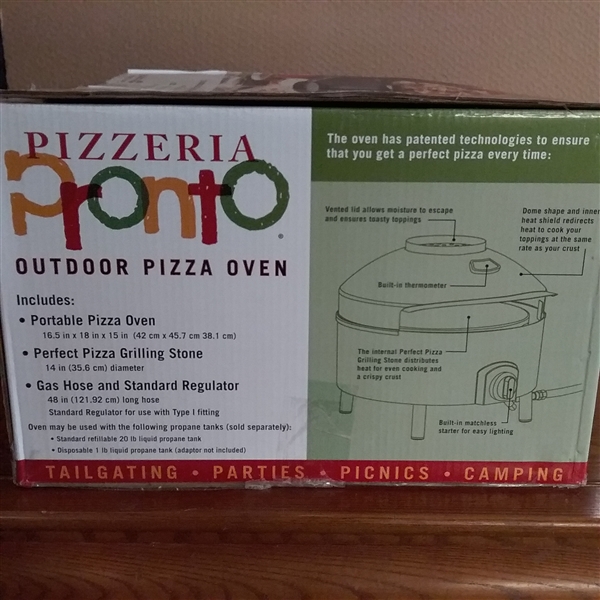 PRONTO PIZZA OVEN