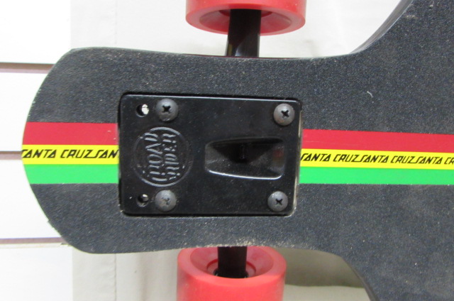 Lot Detail - SANTA CRUZ LION GOD RASTA CRUZER FREERIDE 40