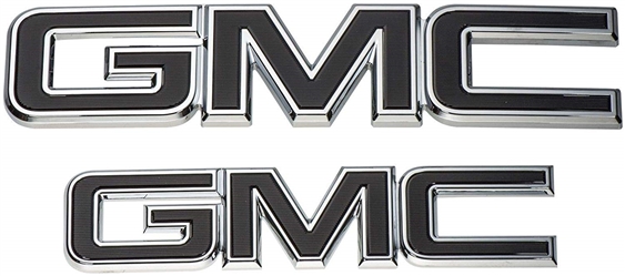 GMC GRILLE AND LIFTGATE EMBLEMS