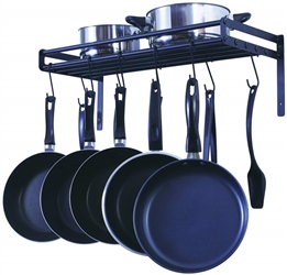 WALL MOUNTED POTS AND PANS RACK