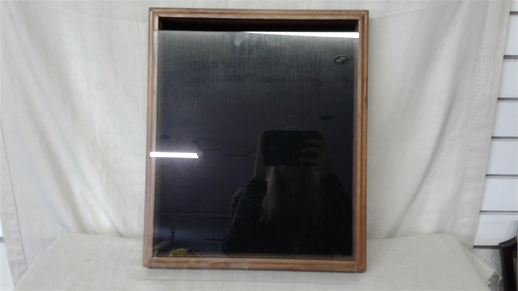 WALNUT PICTURE FRAME AWARDS SHOWCASE 13.5 X16