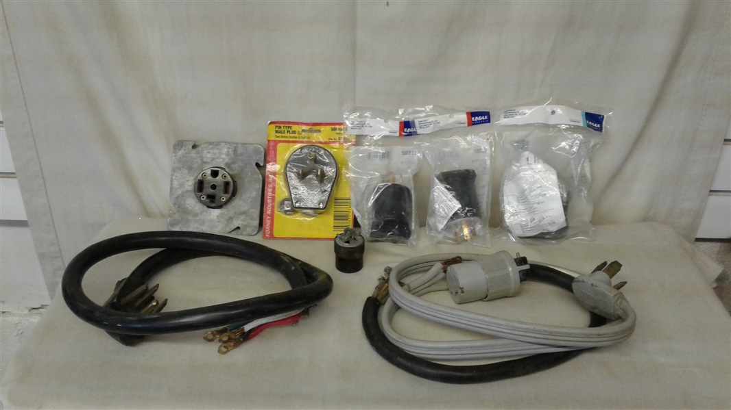Lot Detail HEAVY DUTY EXTENSION CORDS AND PLUGS