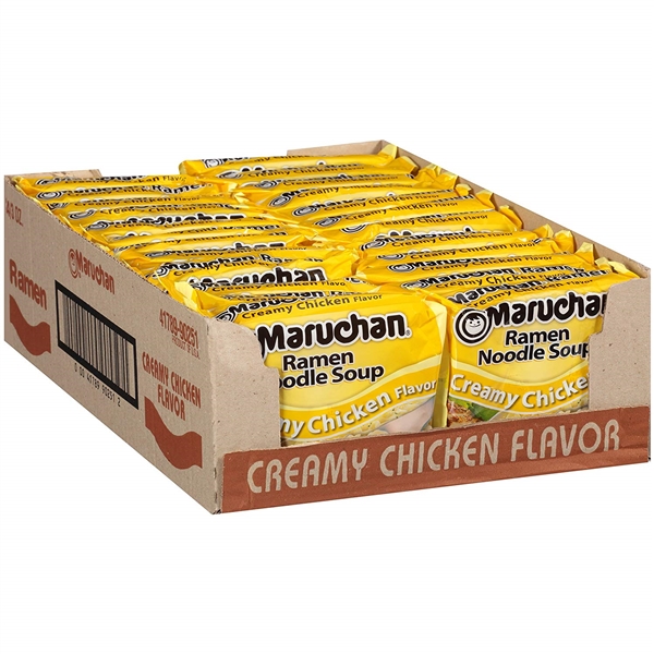 MARUCHAN RAMEN CREAMY CHICKEN 24 PK