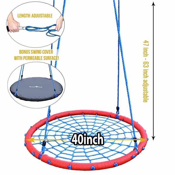 ROYAL OAK 40 SPIDER WEB TREE SWING