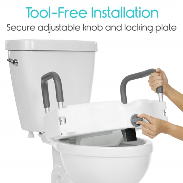 VIVE RAISED TOILET SEAT