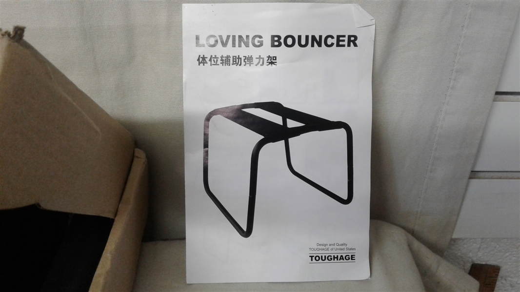 TOUGHAGE LOVING BOUNCER AND PILLOW