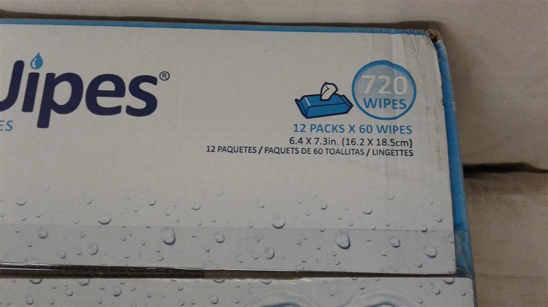 WATER WIPES 720CT