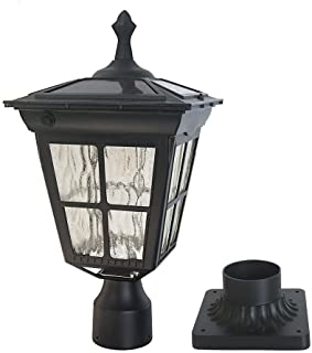 Kemeco LED Cast Aluminum Solar Post Light Fixture