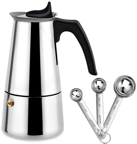 9 CUP STAINLESS STOVETOP ESPRESSO MAKER