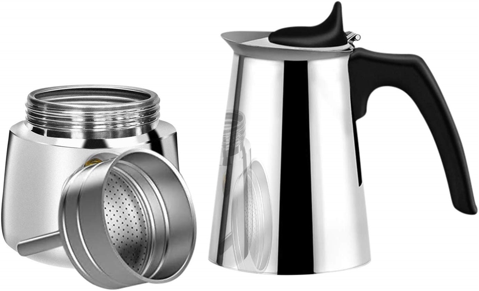 9 CUP STAINLESS STOVETOP ESPRESSO MAKER