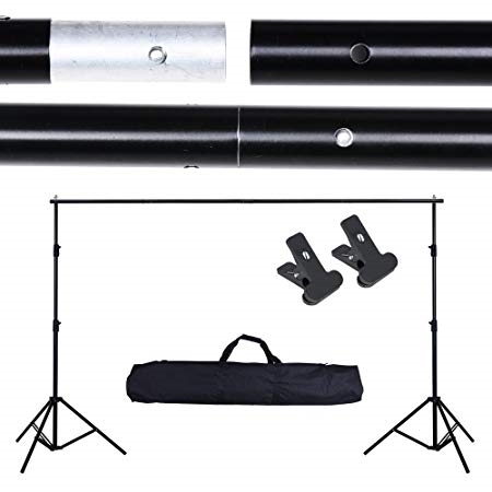 PORTABLE ADJUSTABLE PHOTOGRAPHY BACKGROUD SUPPORT STAND