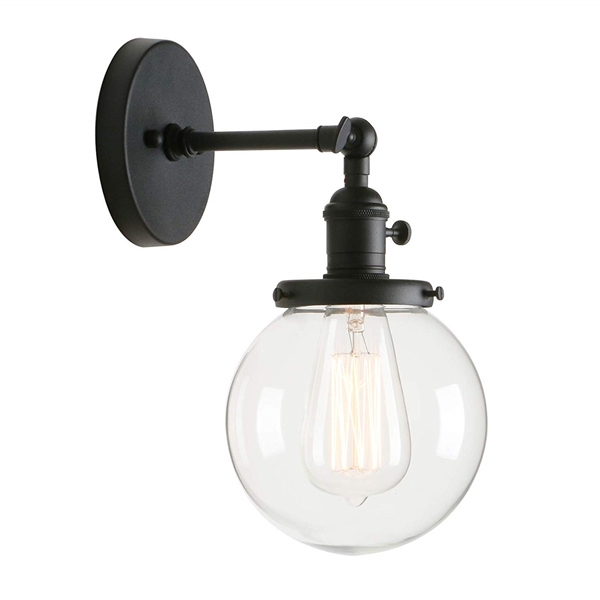 PERMO VINTAGE INDUSTRIAL WALL SCONCE LIGHT FIXTURE
